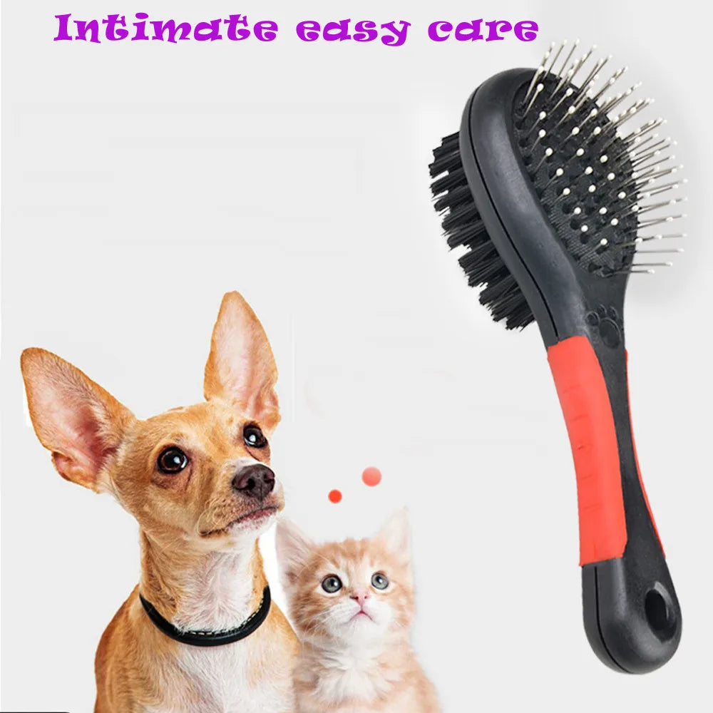 Pet Pamper Double‑Sided Brush