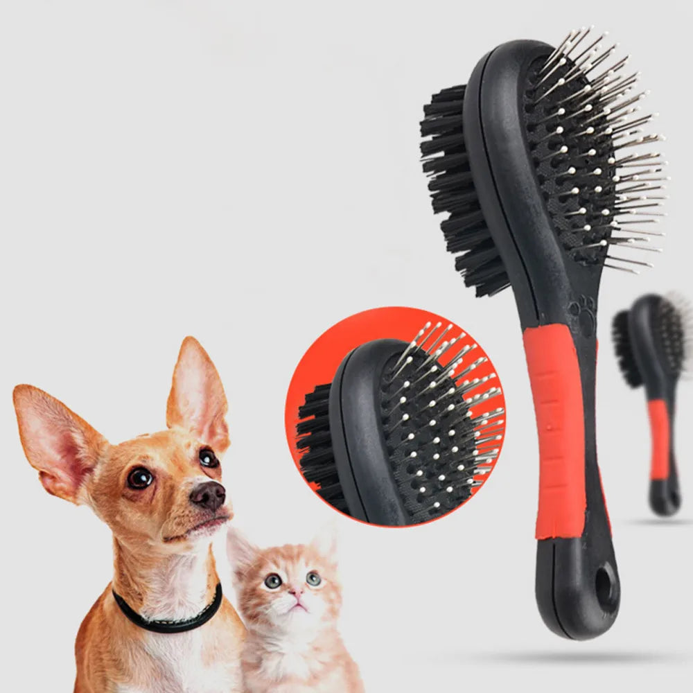 Pet Pamper Double‑Sided Brush